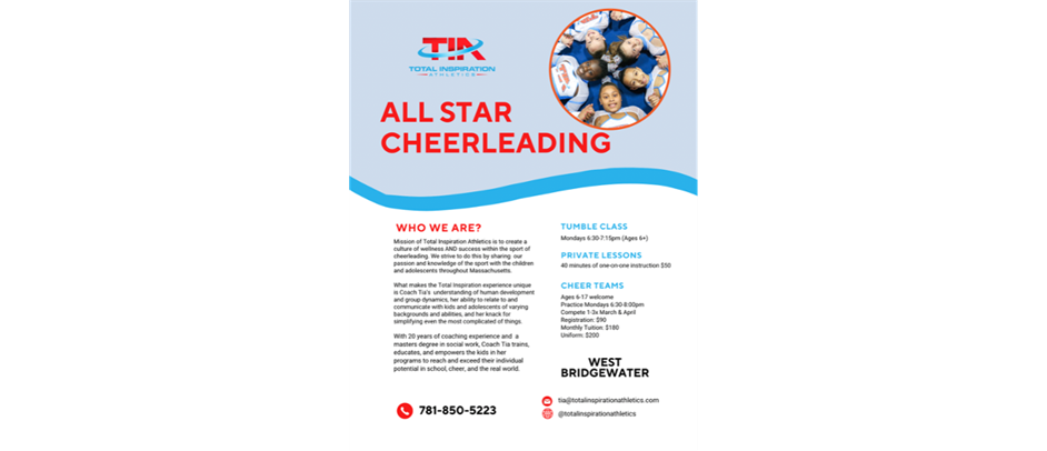 Total Inspiration Athletics - All Star Cheerleading