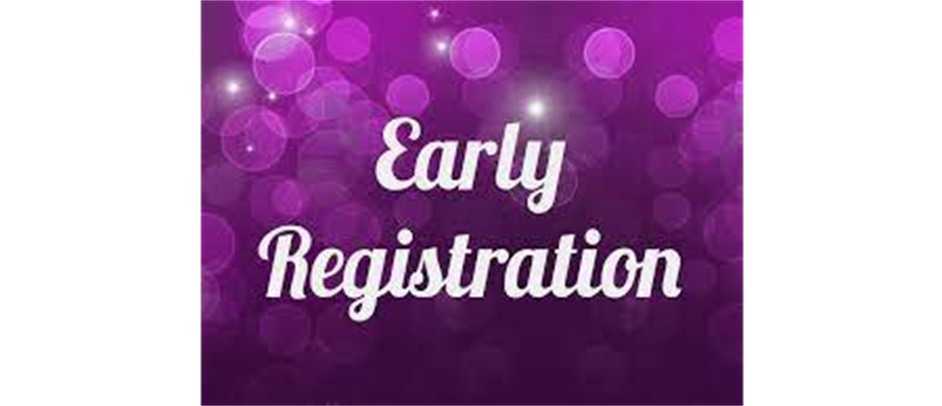 Early Registration is Now Open until June 30th!